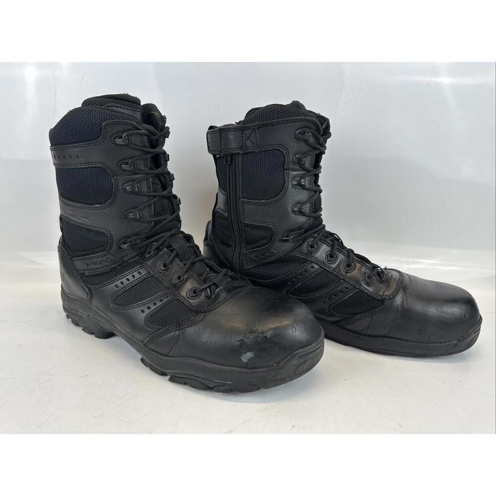 Thorogood size M 12M 804-6191 Deuce 8" Waterproof Side Zip Tactical Safety Boots